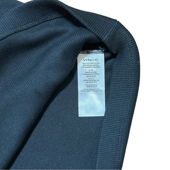 Vince Ribbed Scoop-Neck Tank - Picture 7 of 7